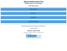 Tablet Screenshot of bishopsstortfordtaxi.com